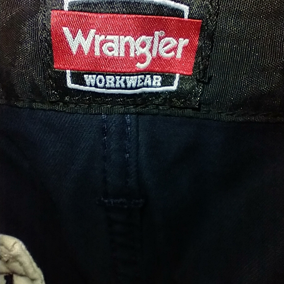 Wrangler Workwear Blue Pant Men's sz 42x30. - Picture 7 of 9